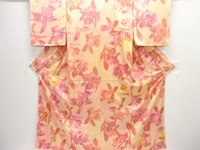 JAPANESE KIMONO / KOMON / FLOWER